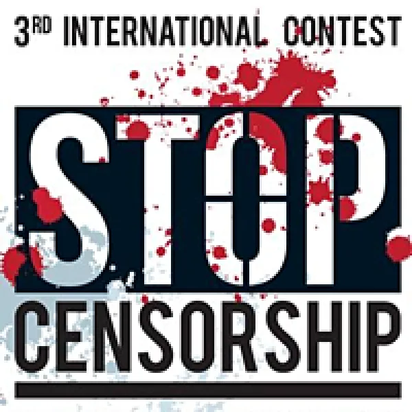 3rd International Contest Stop Censorship artwork