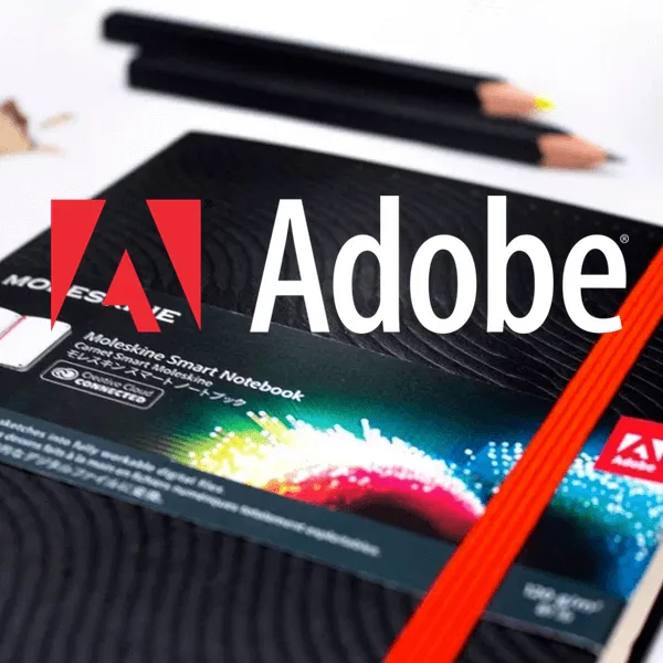 Adobe And Moleskine Creative Cloud Paper Tablet artwork