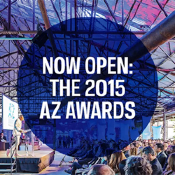 AZ Awards 2015 Call For Entries artwork