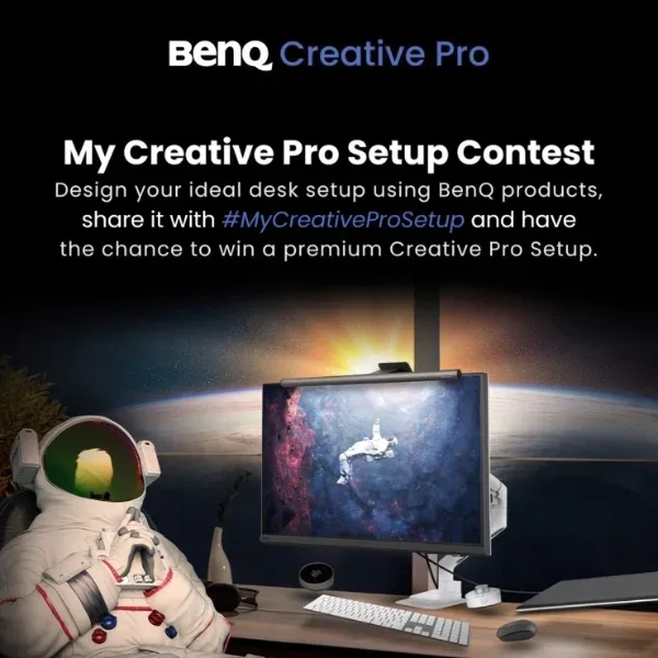 BenQ Creative Pro Setup Contest 2026 artwork