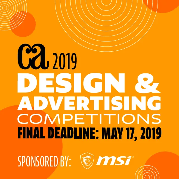 CA 2019 Design & Advertising Competitions artwork