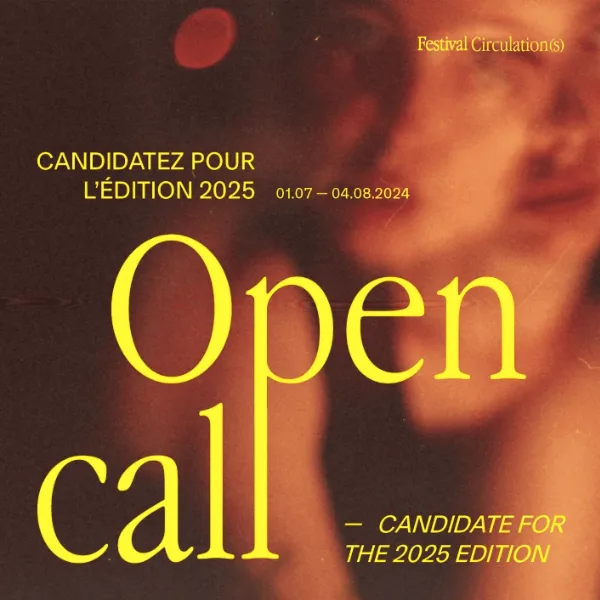 Circulation(s) European Young Photography Festival 2025 artwork
