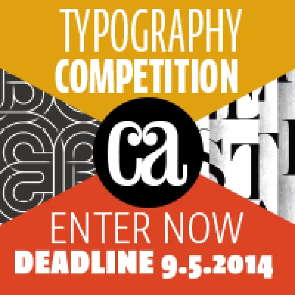 Communication Arts 2015 Typography Competition artwork