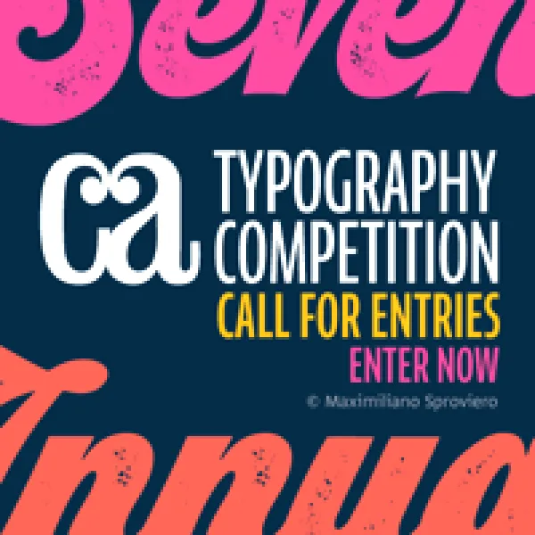 Communication Arts 2017 Typography Competition artwork