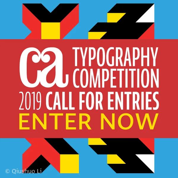 Communication Arts 2019 Typography Competition artwork