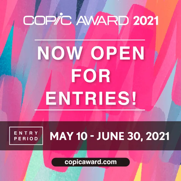 Copic Award 2021 Call For Entries artwork