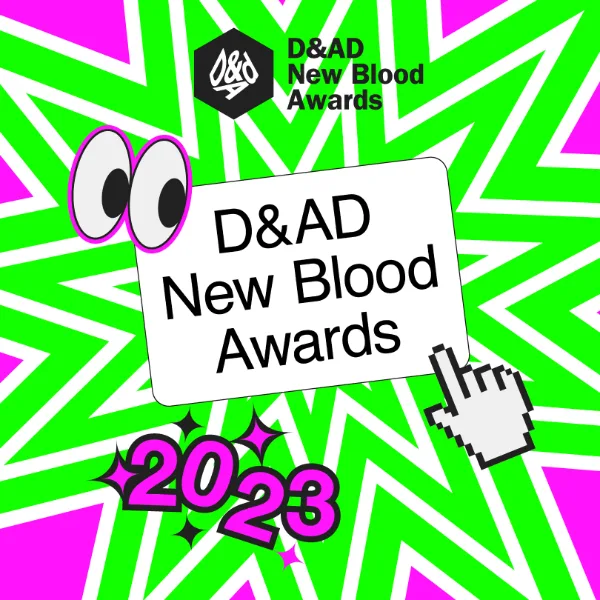 D&AD New Blood Awards 2023 artwork