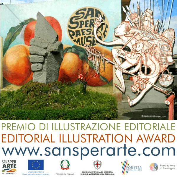 SansperArte Paese Museo International Illustration Award artwork