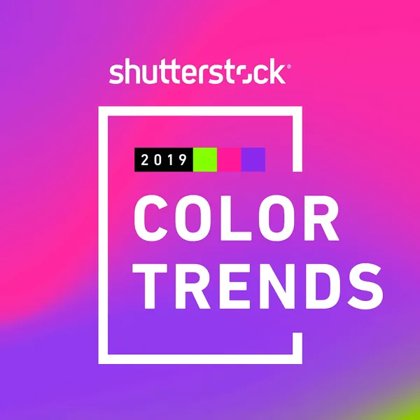 Shutterstocks 2019 Color Trends Report artwork