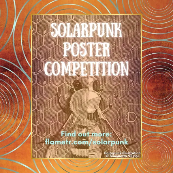 Solarpunk Poster Competition artwork
