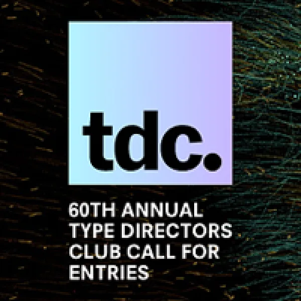 Type Directors Club Annual Call For Entries artwork