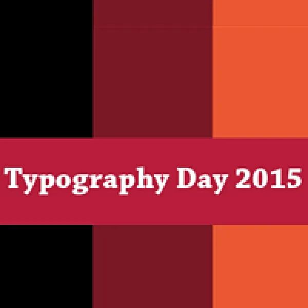 Typography Day 2015 Poster Competition artwork