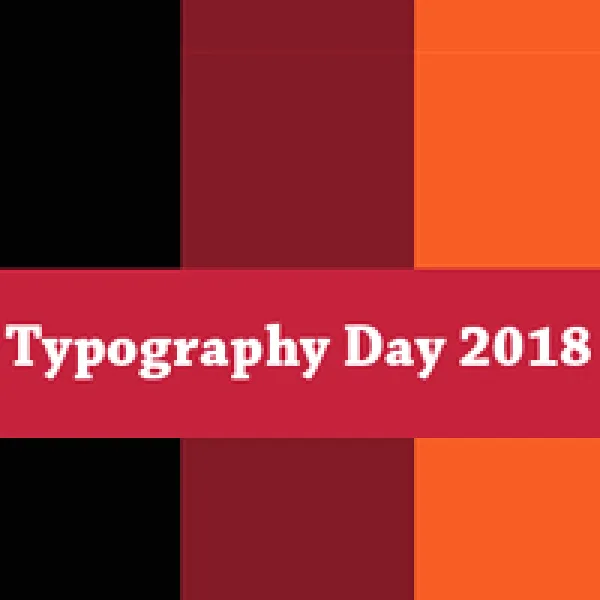 Typography Day 2018 Poster Design Competition artwork